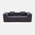 Brun Charcoal Corduroy Sofa