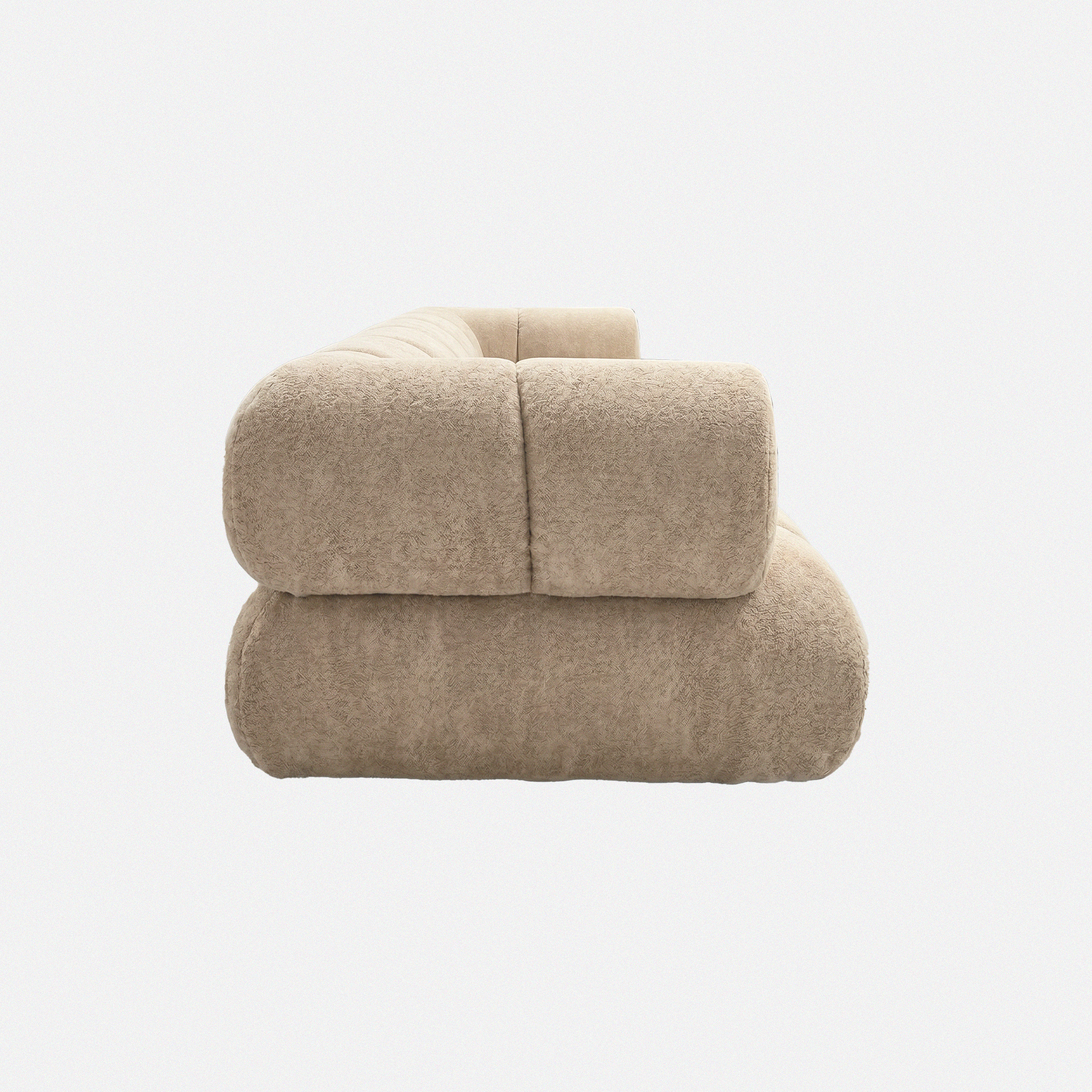 Aven Khaki Offset Sofa