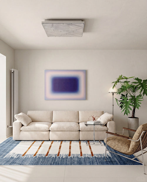 Aero Cream Wide-Arm Modular Sofa
