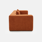 Brun Charcoal Corduroy Sofa