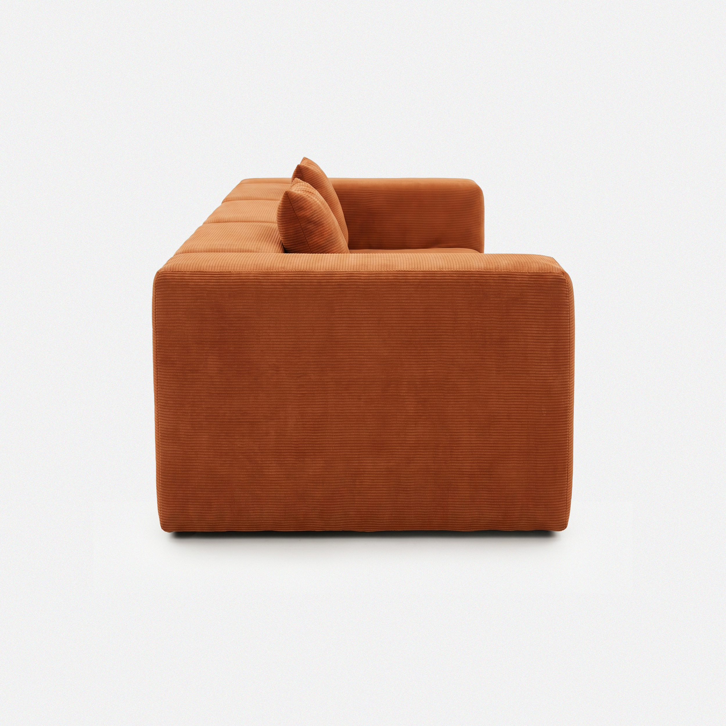 Brun Charcoal Corduroy Sofa