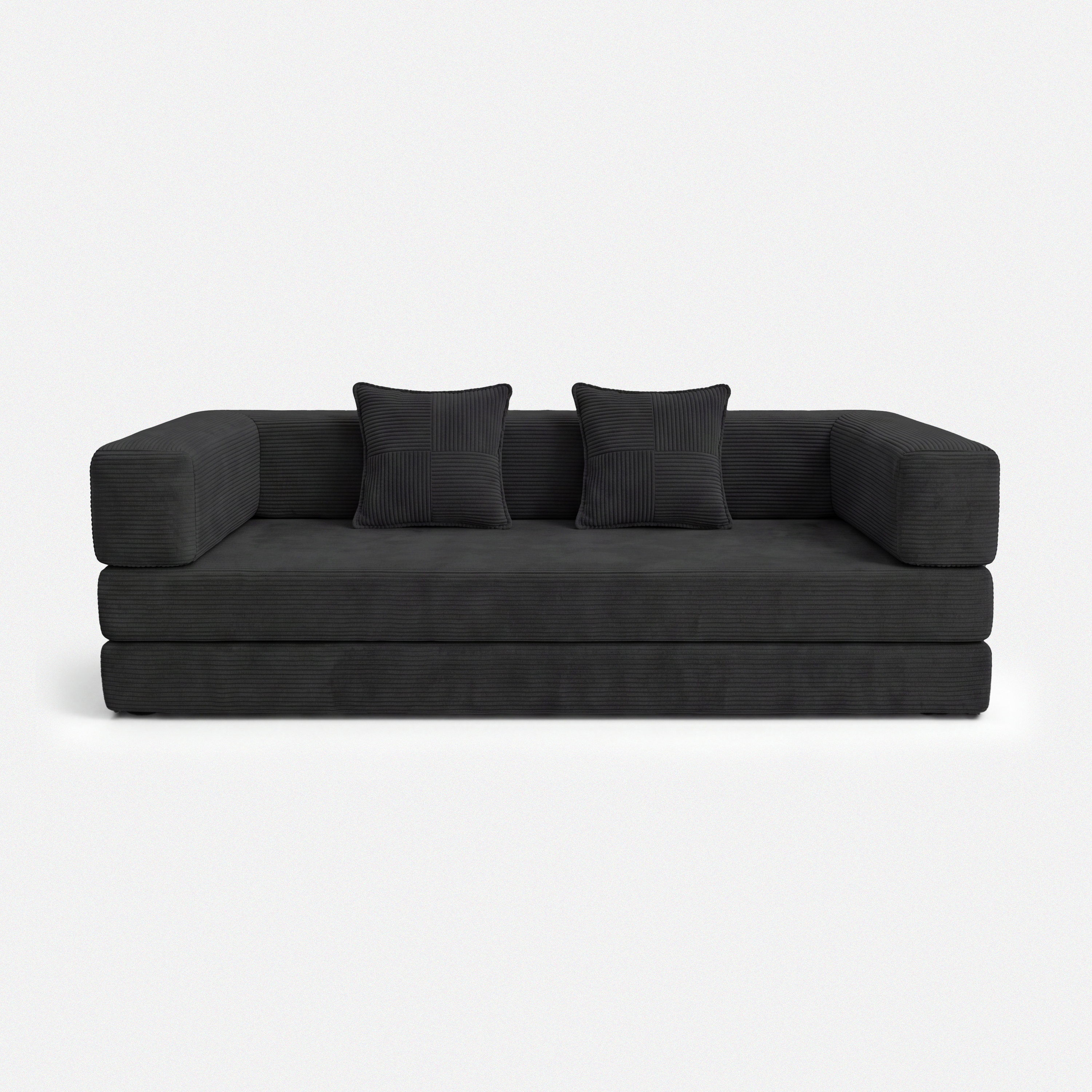 Milo Rust Corduroy Sleeper Sofa