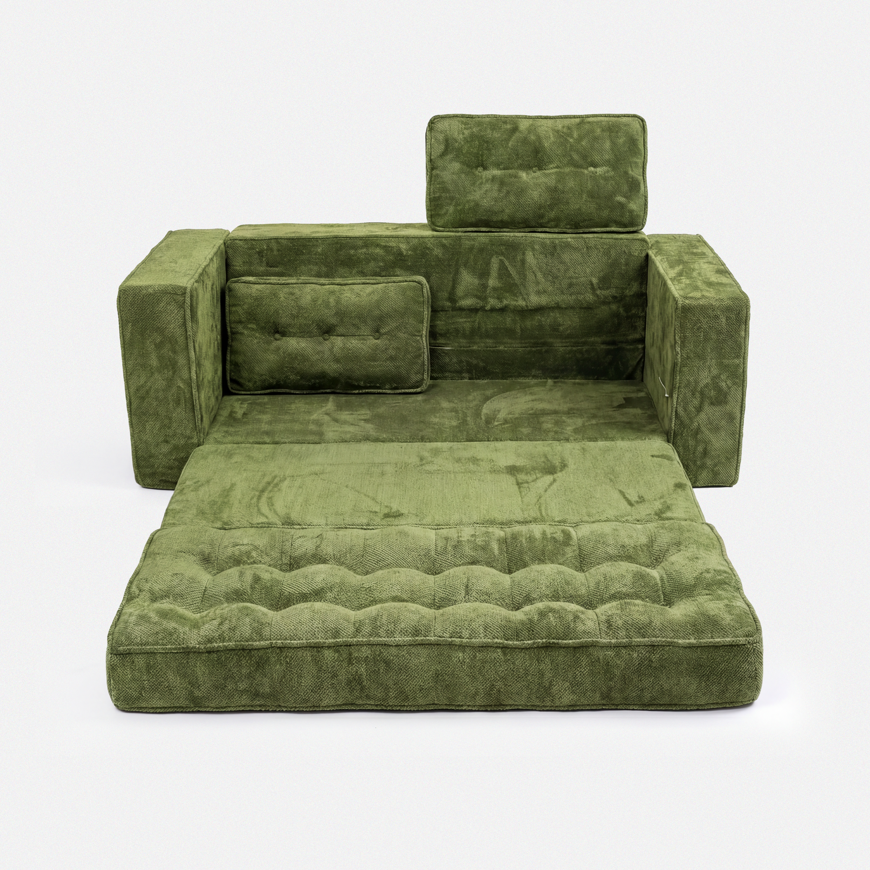 Milo Moss Corduroy Sleeper Loveseat