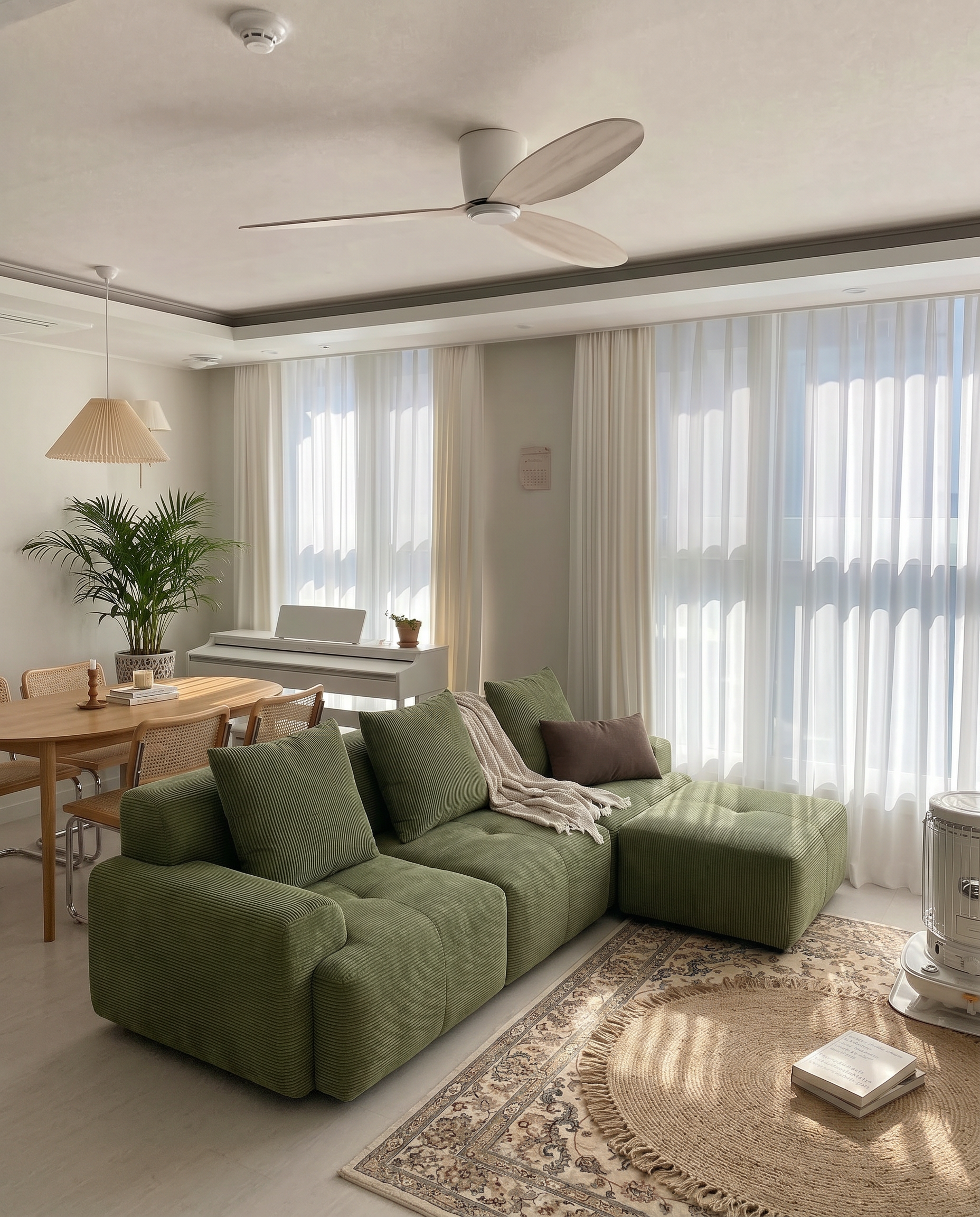 Haven Oversized Sleeper Sectional Sofa styled for hosting and everyday comfort