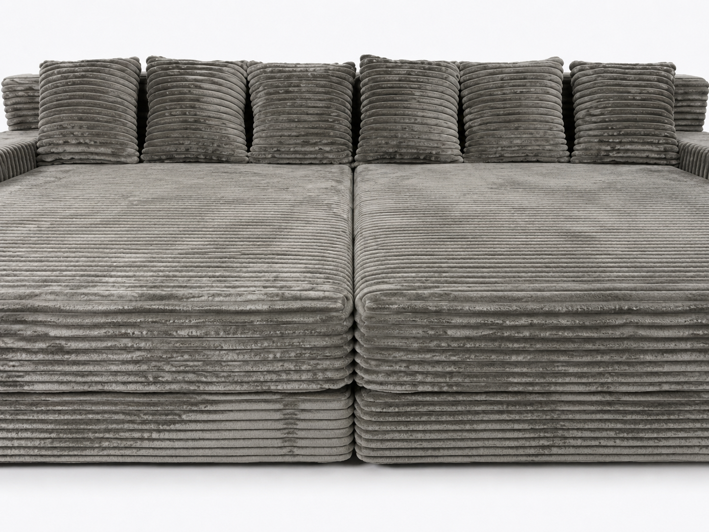 Lune Horizon Sectional video showing easy tool-free setup with no assembly required