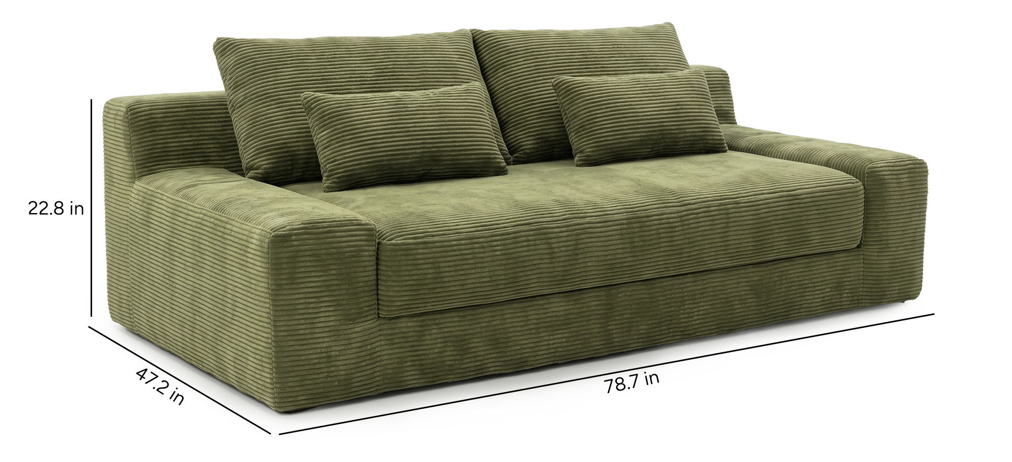 Haven Low-Profile Sleeper Sofa