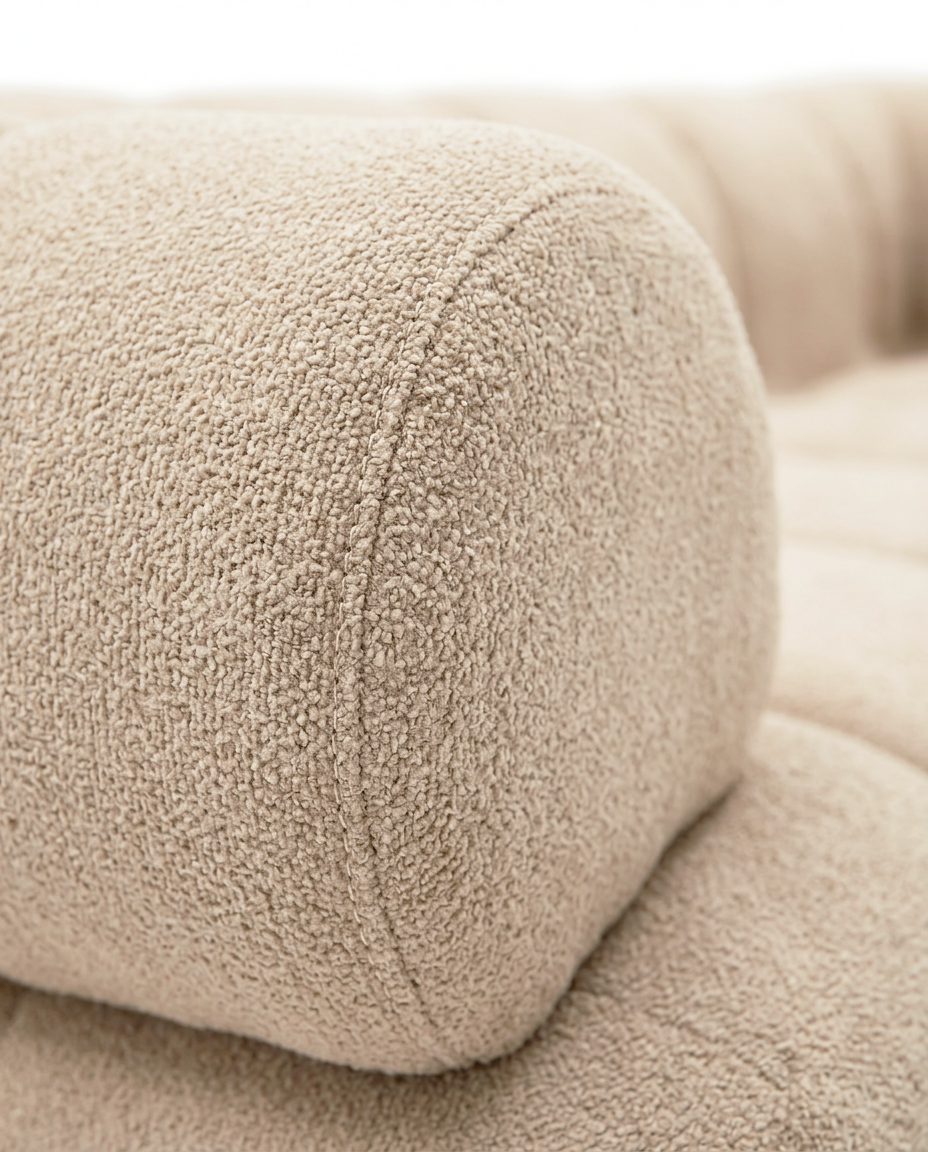 Aven Khaki Offset Sofa